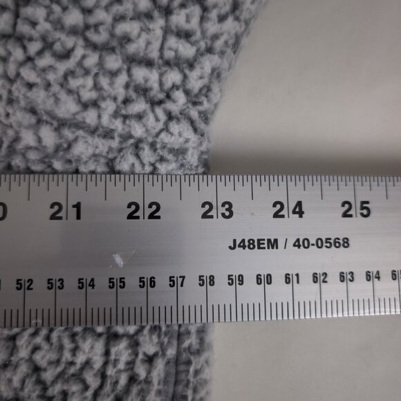 Saturday Sunday by Anthropologie Women's Light Grey Sweater Fleece, Large - Picture 7 of 8